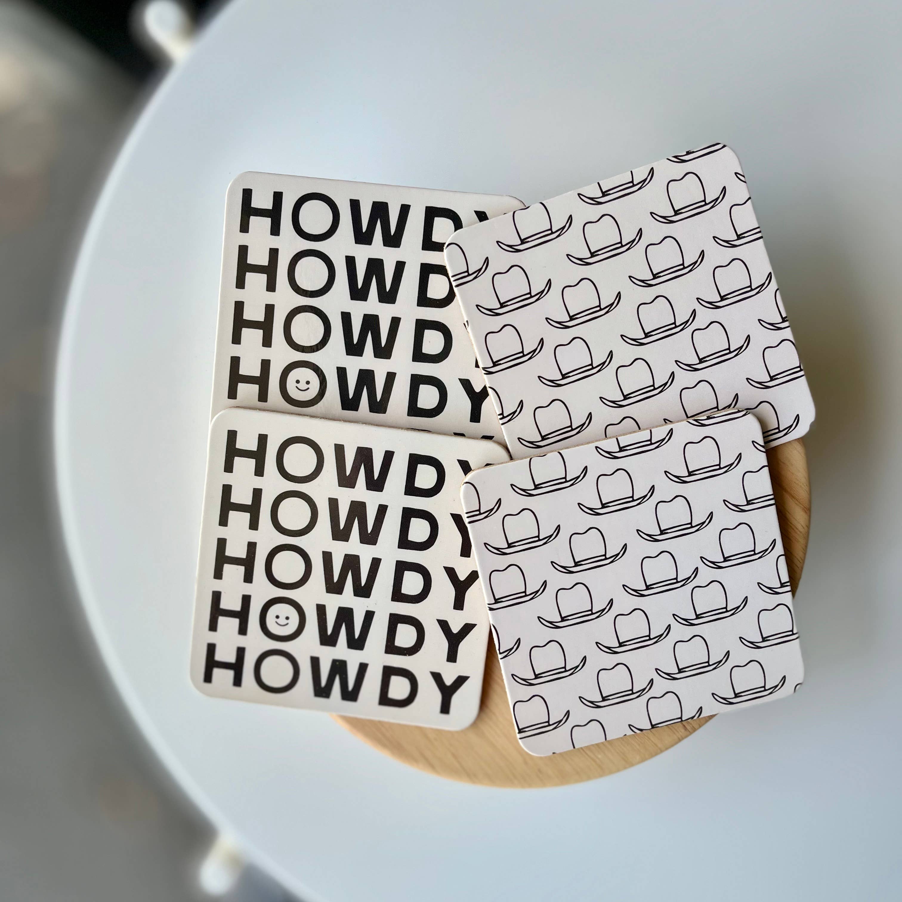 Hat & Howdy Coasters