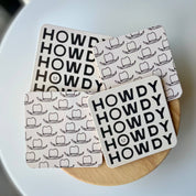 Hat & Howdy Coasters