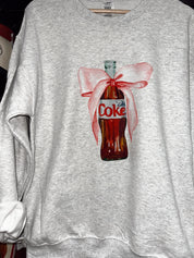 Diet Coke Crewneck | GREY