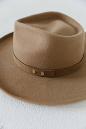 Luca Pencil Brim Teardrop Fedora