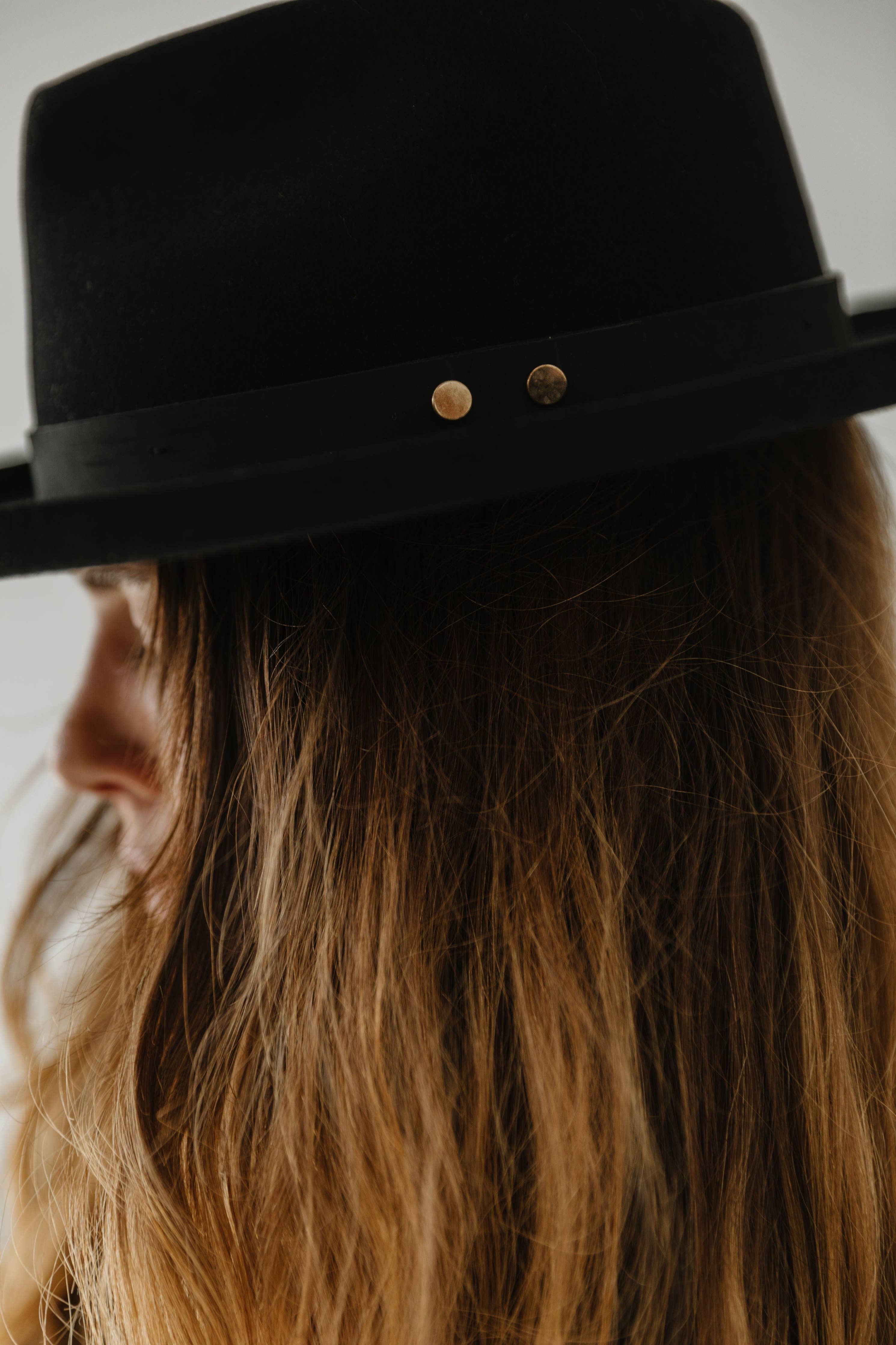 Luca Pencil Brim Teardrop Fedora