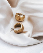 Enoch Matte Gold Earrings