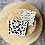 Hat & Howdy Coasters