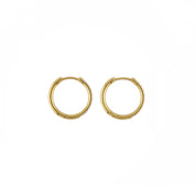 Diamond Hoops 18mm