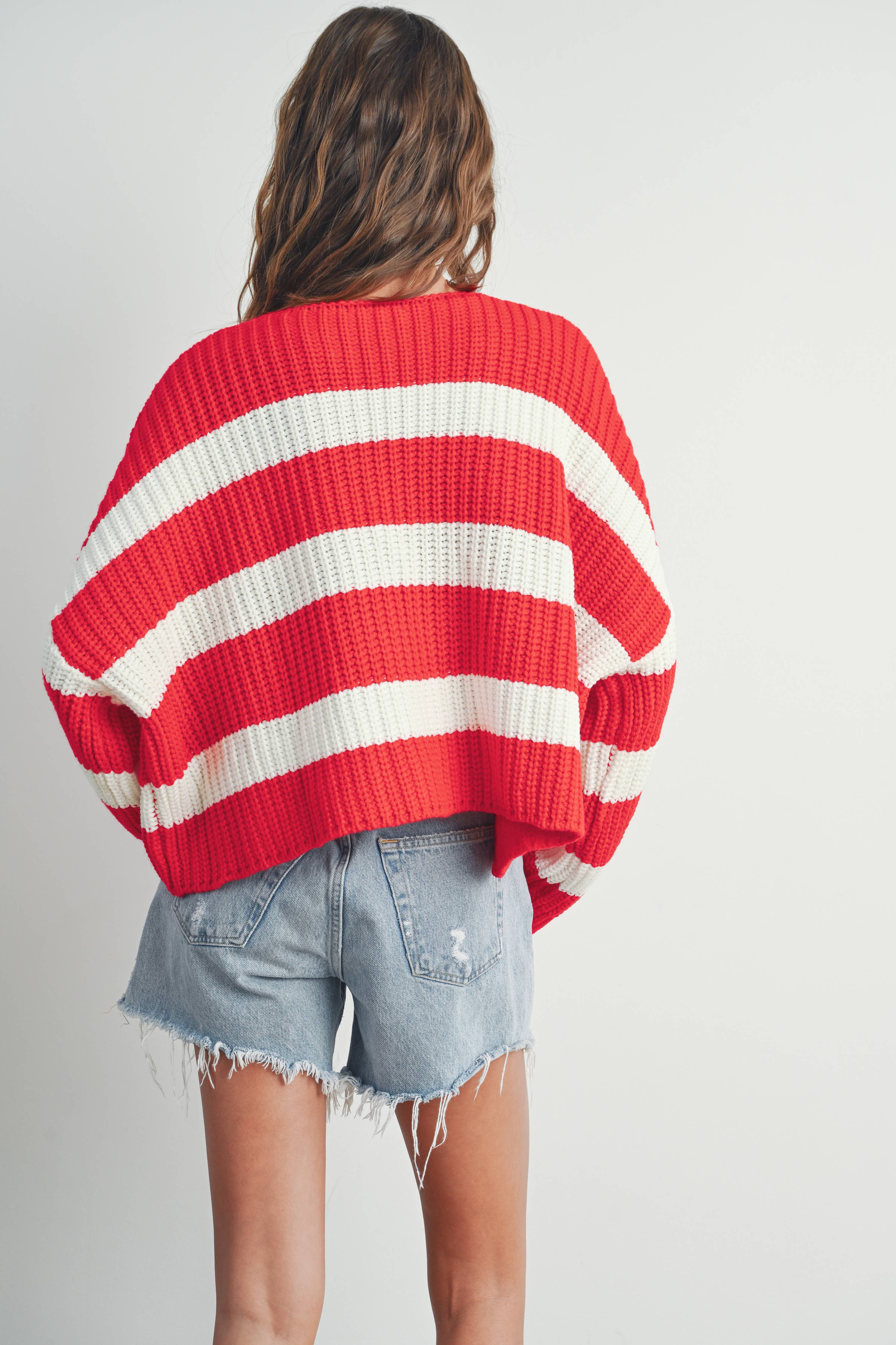 Gabby Striped Cardigan