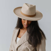 Luca Pencil Brim Teardrop Fedora