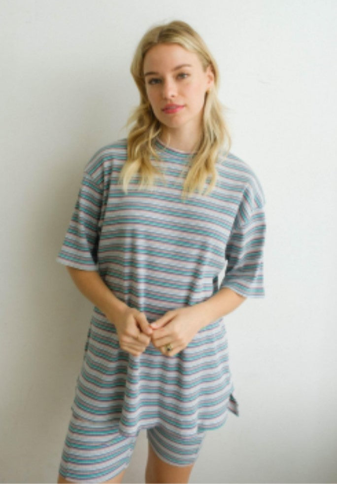 Louie Striped Set