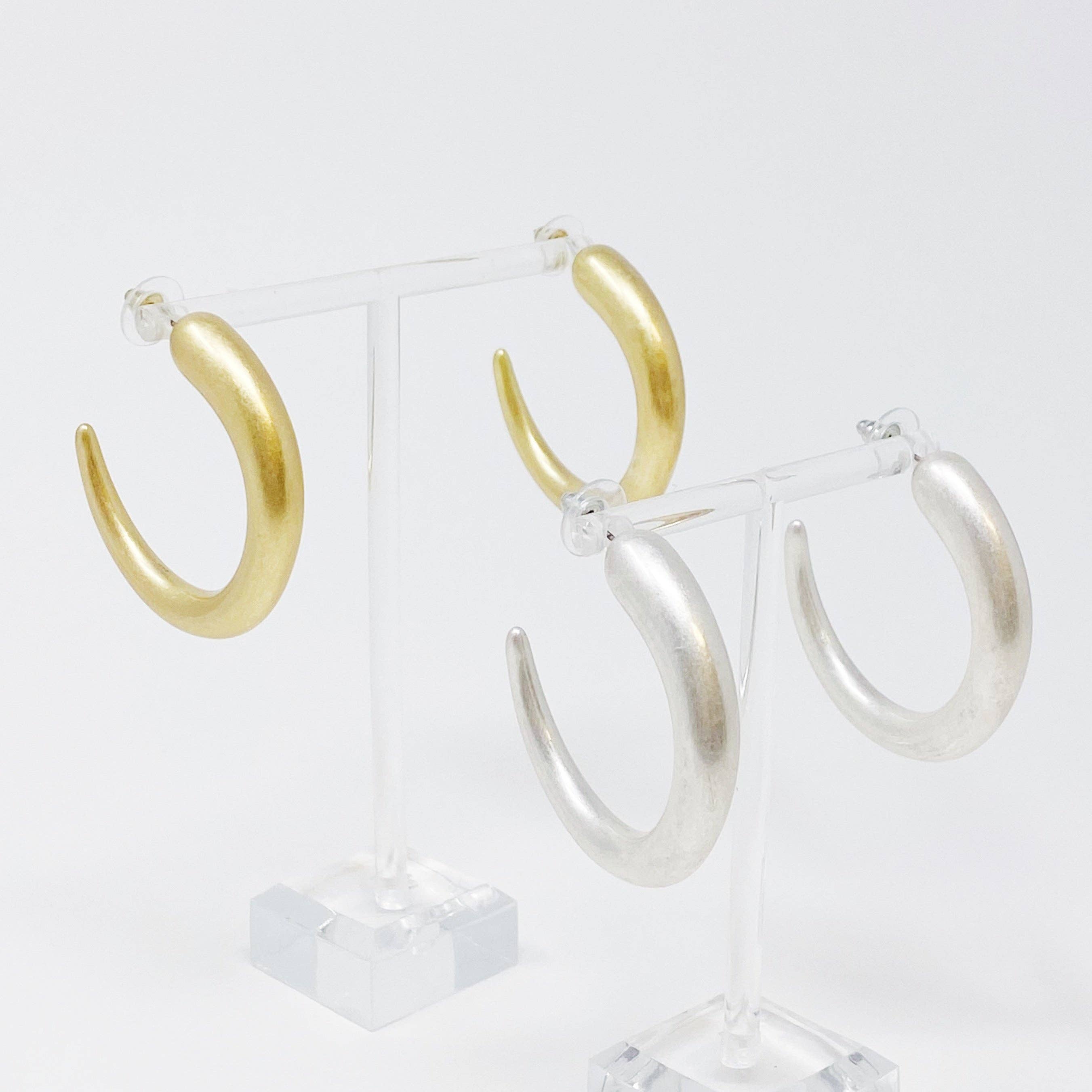 So Smooth Daily Hoop Earrings | GOLD