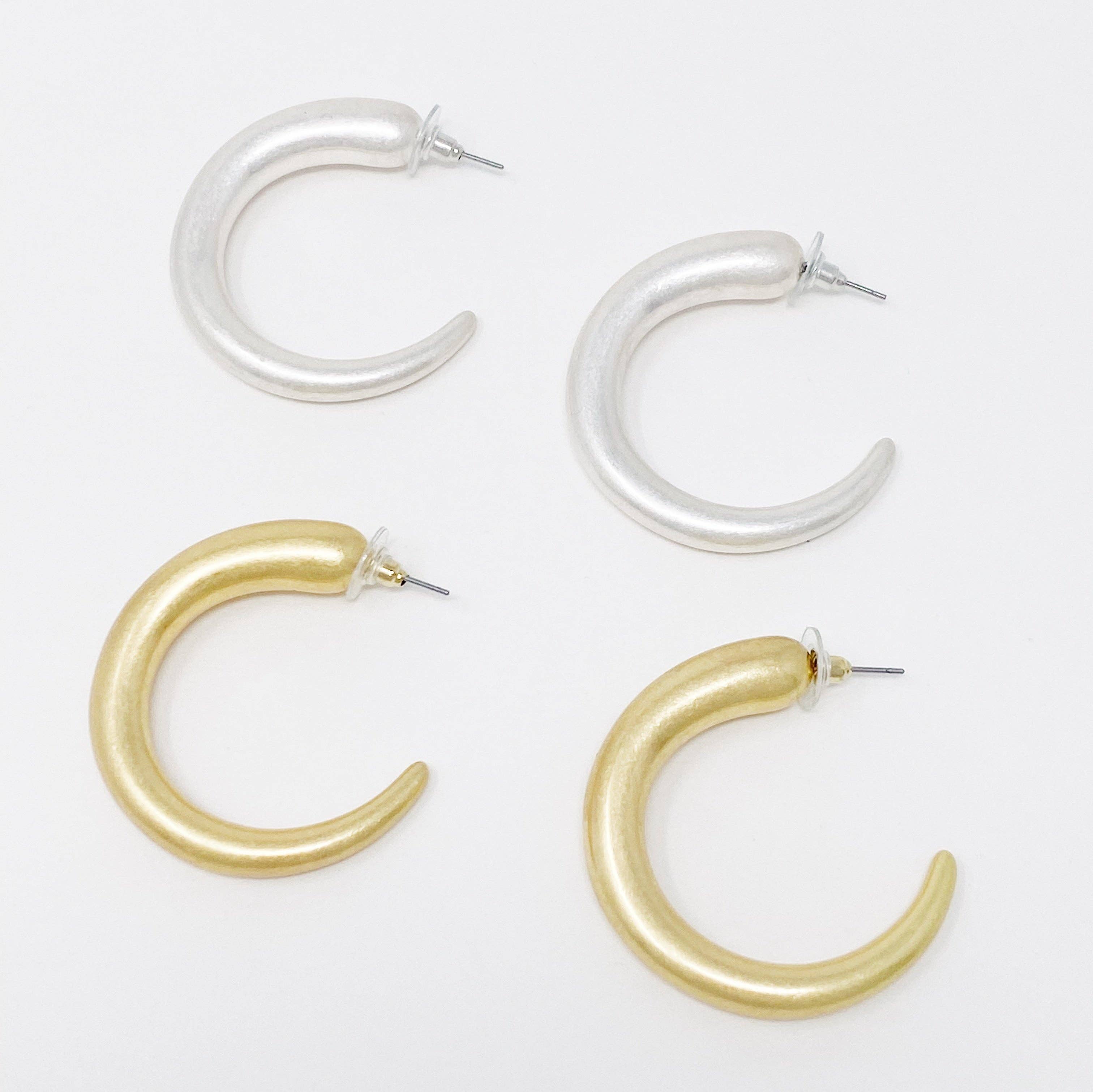 So Smooth Daily Hoop Earrings | GOLD