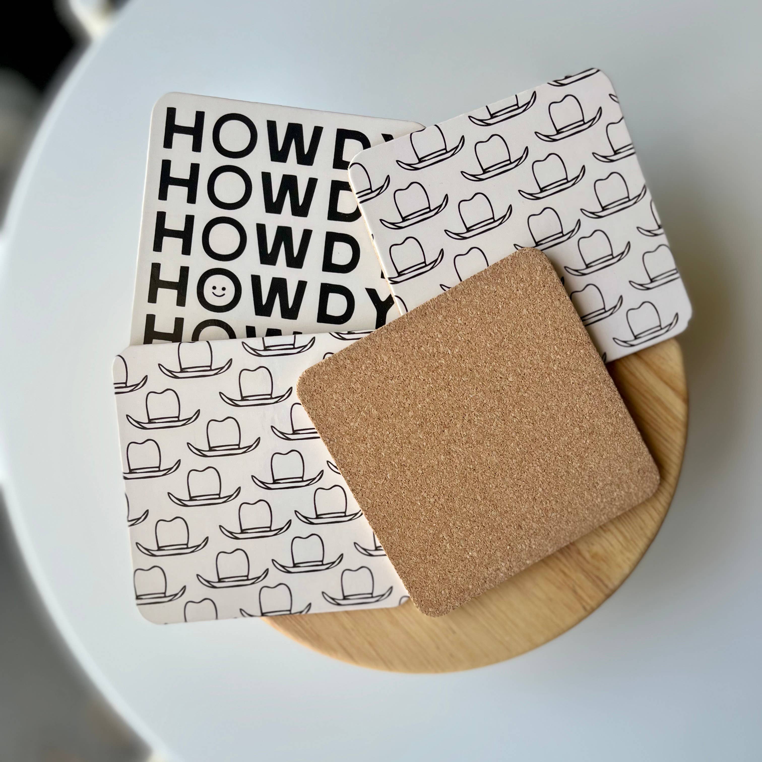 Hat & Howdy Coasters