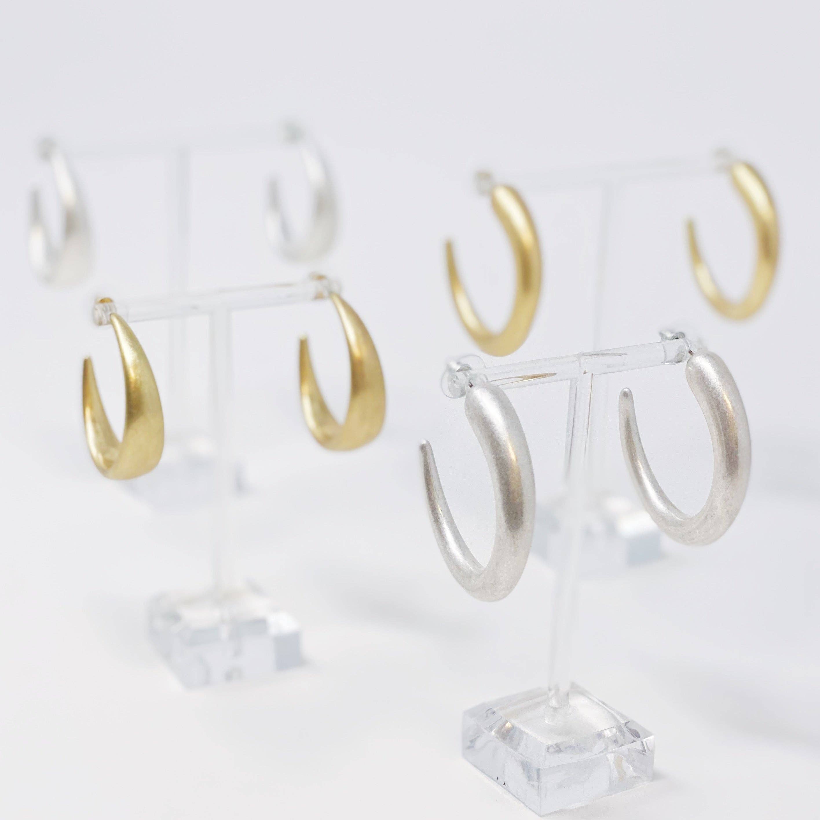 So Smooth Daily Hoop Earrings | GOLD