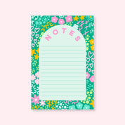 Notepad | Emerald Rainbow Garden