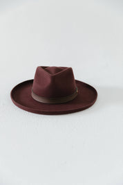 Luca Pencil Brim Teardrop Fedora