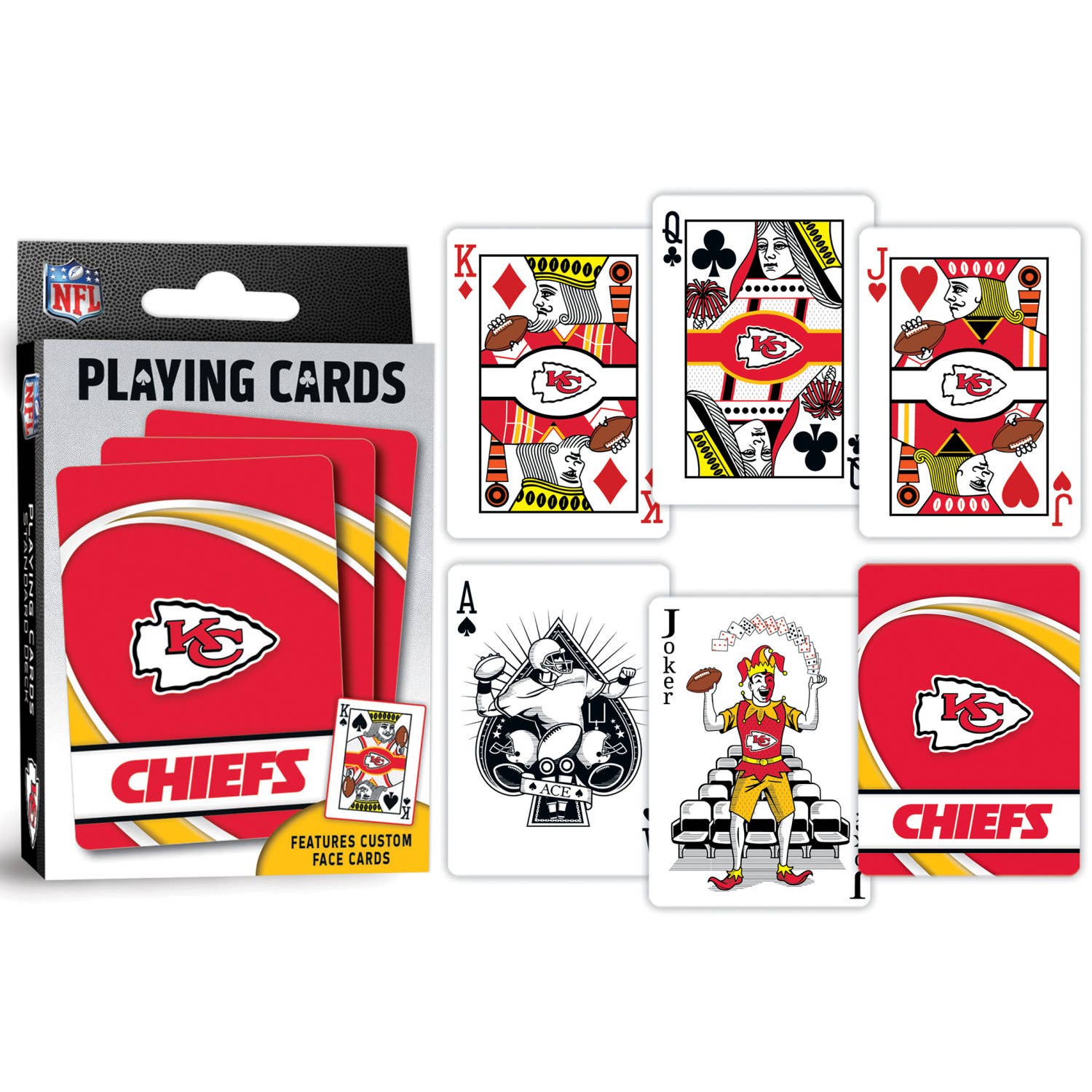 Kansas City Chiefs Playing Cards