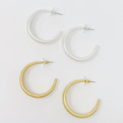 So Perfect Daily Hoop Earrings | 2 COLORS