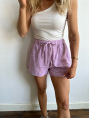 Josie Shorts | LAVENDER